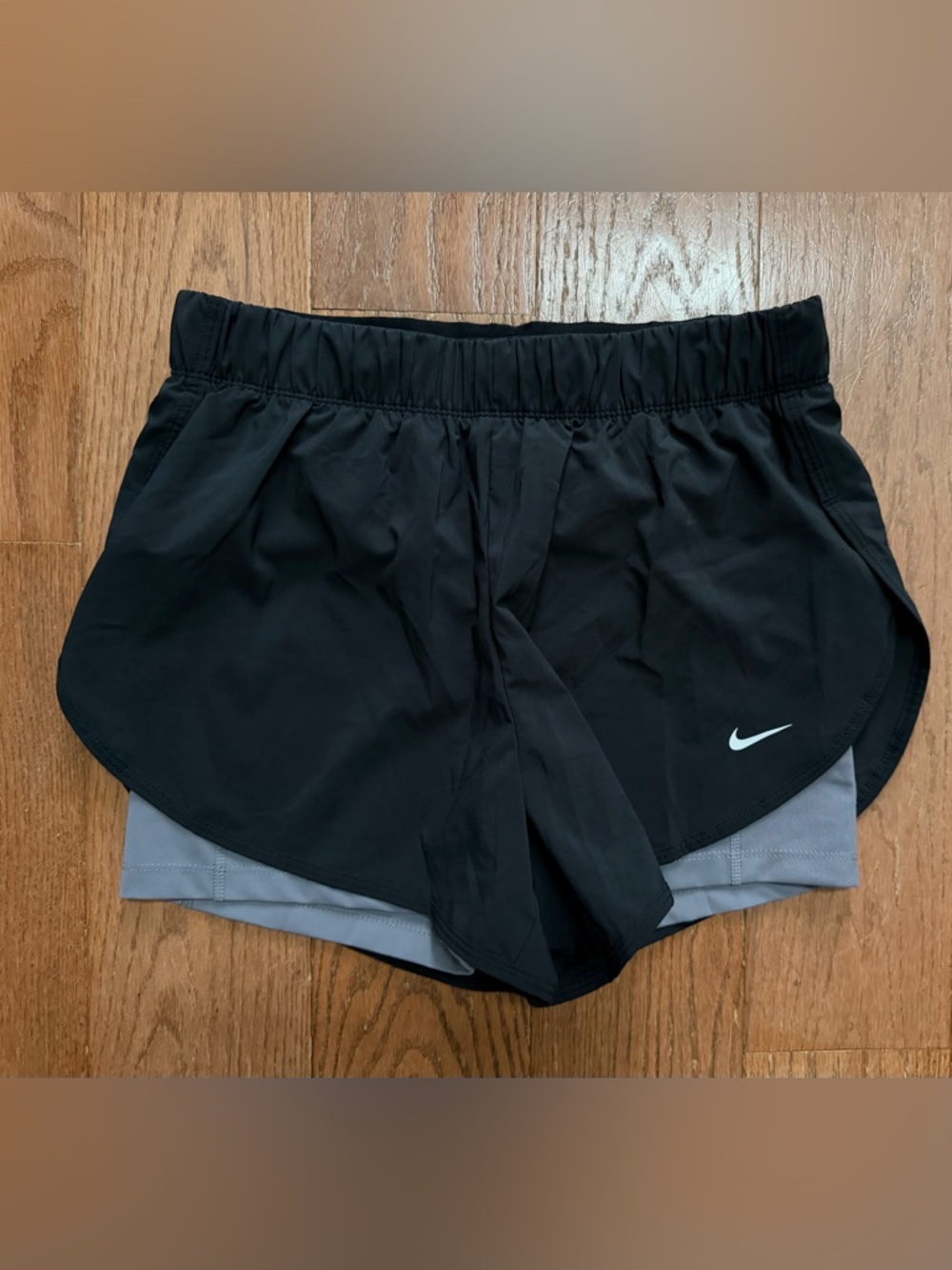 Nike Flex Women's Black 2-in-1 Dri-fit Running Shorts